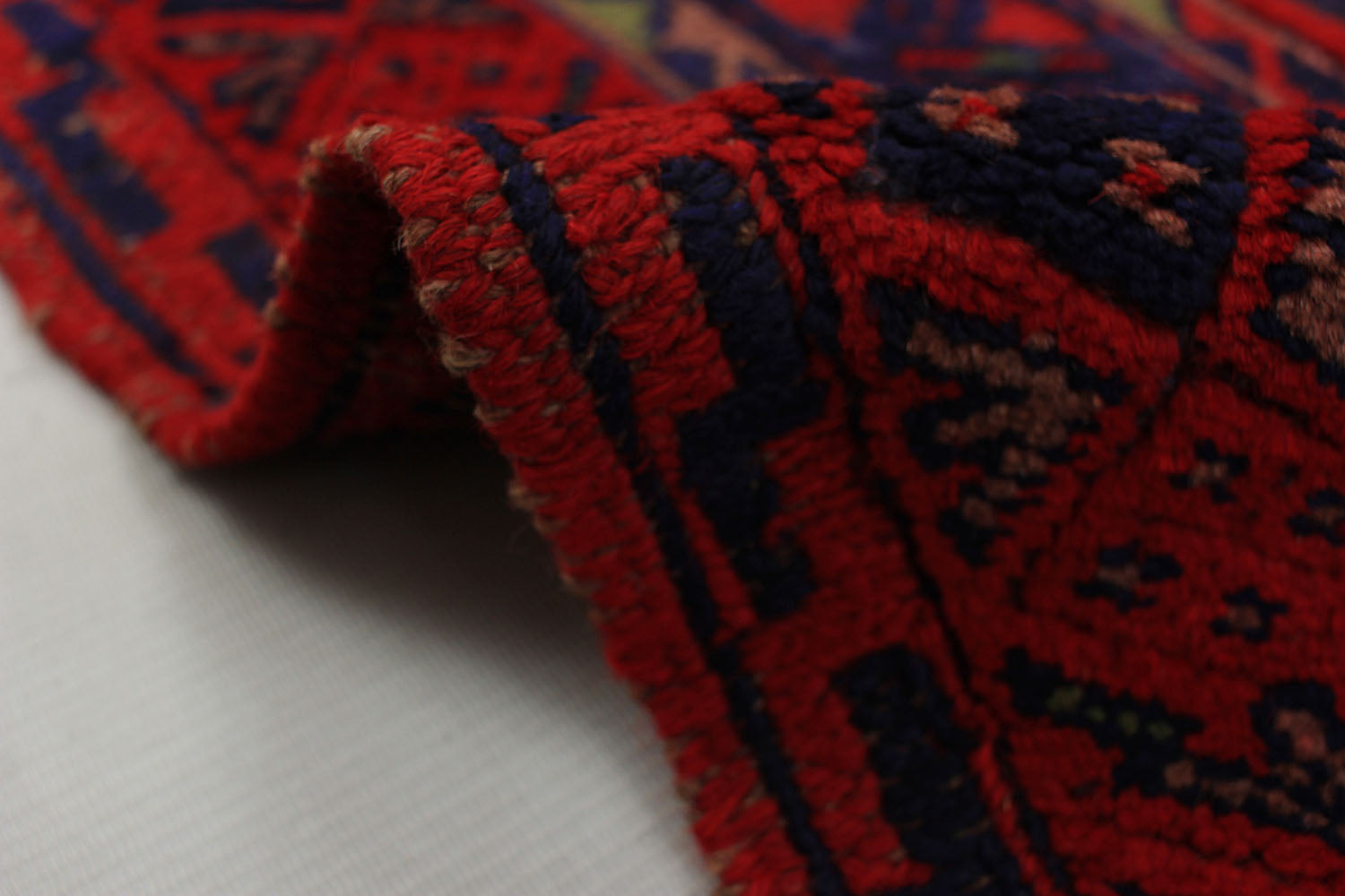 4' x 4'  Multy Handmade Mashwani Afghan Rug Square