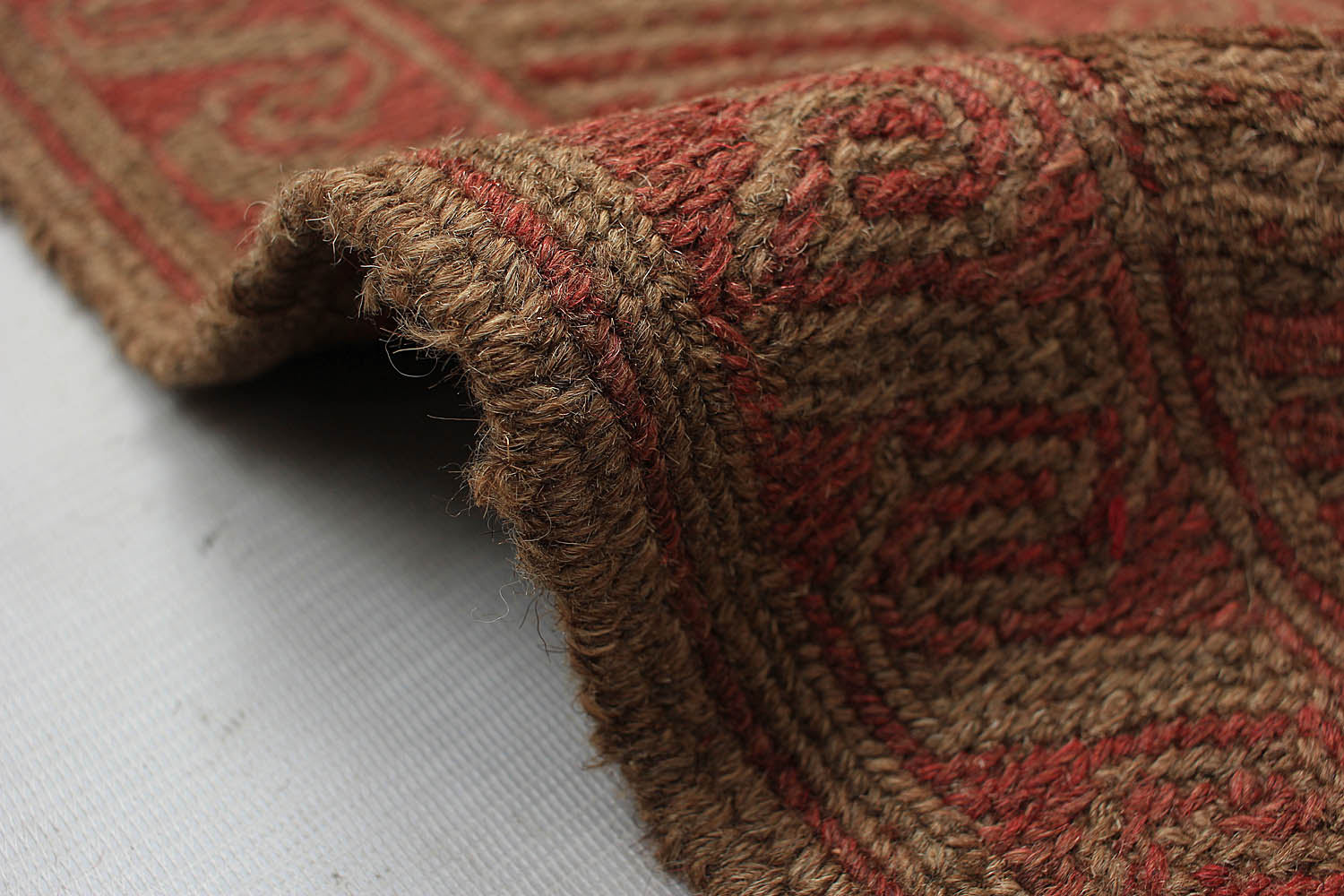4' x 4'  Multy Handmade Mashwani Afghan Rug Square