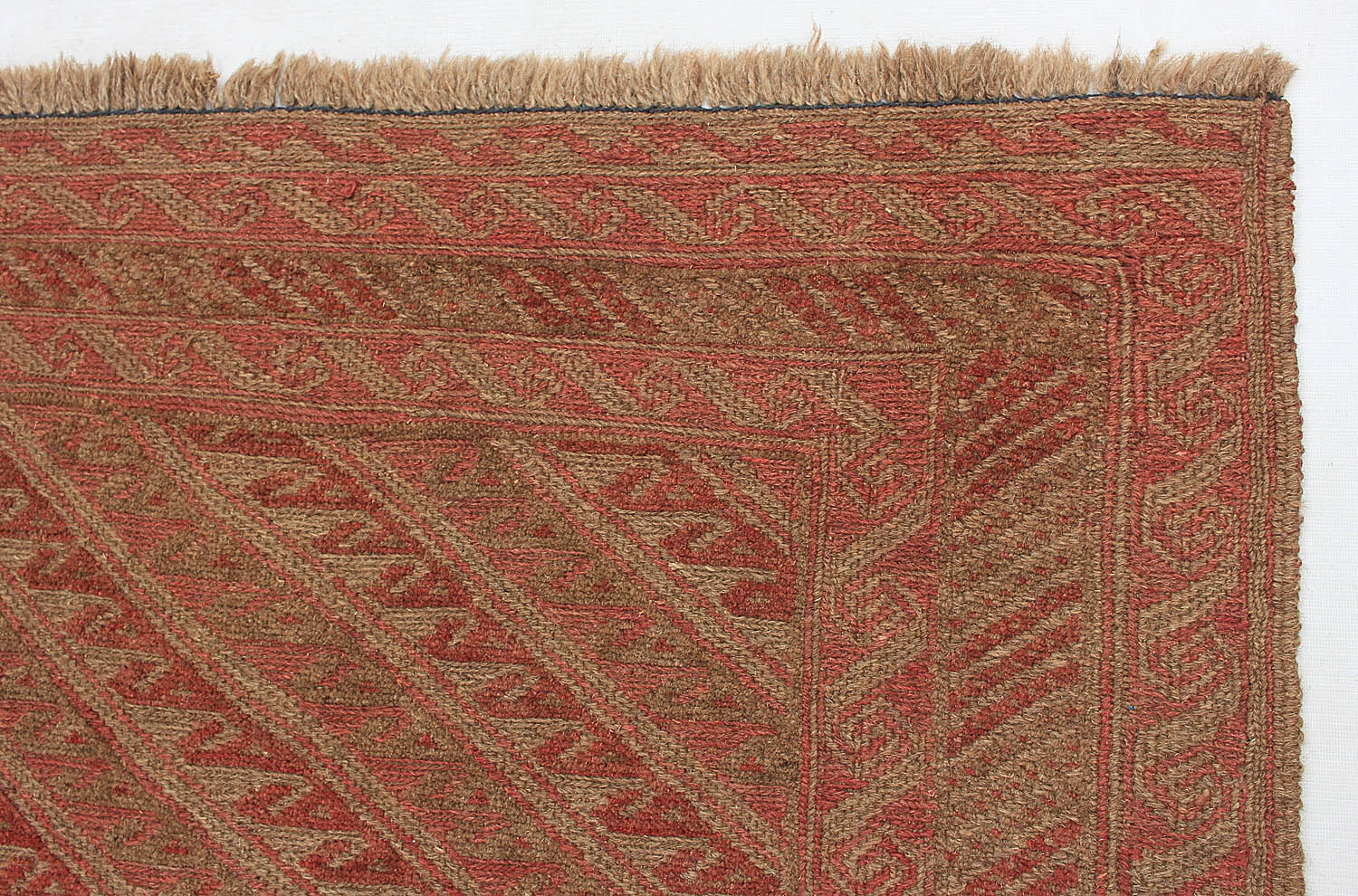 4' x 4'  Multy Handmade Mashwani Afghan Rug Square