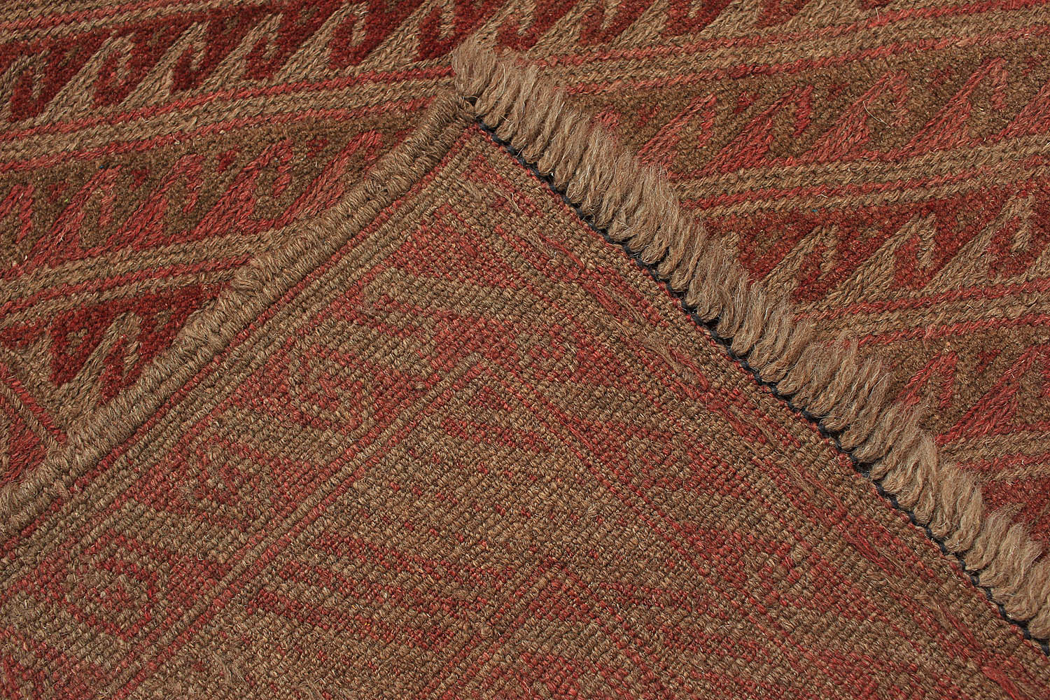 4' x 4'  Multy Handmade Mashwani Afghan Rug Square