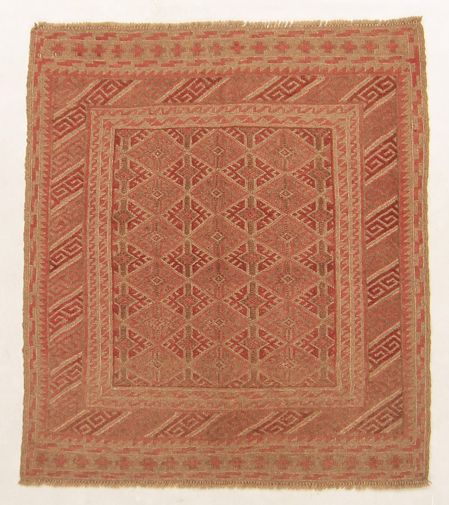 Multy Handmade Mashwani Afghan Rug Rectangular