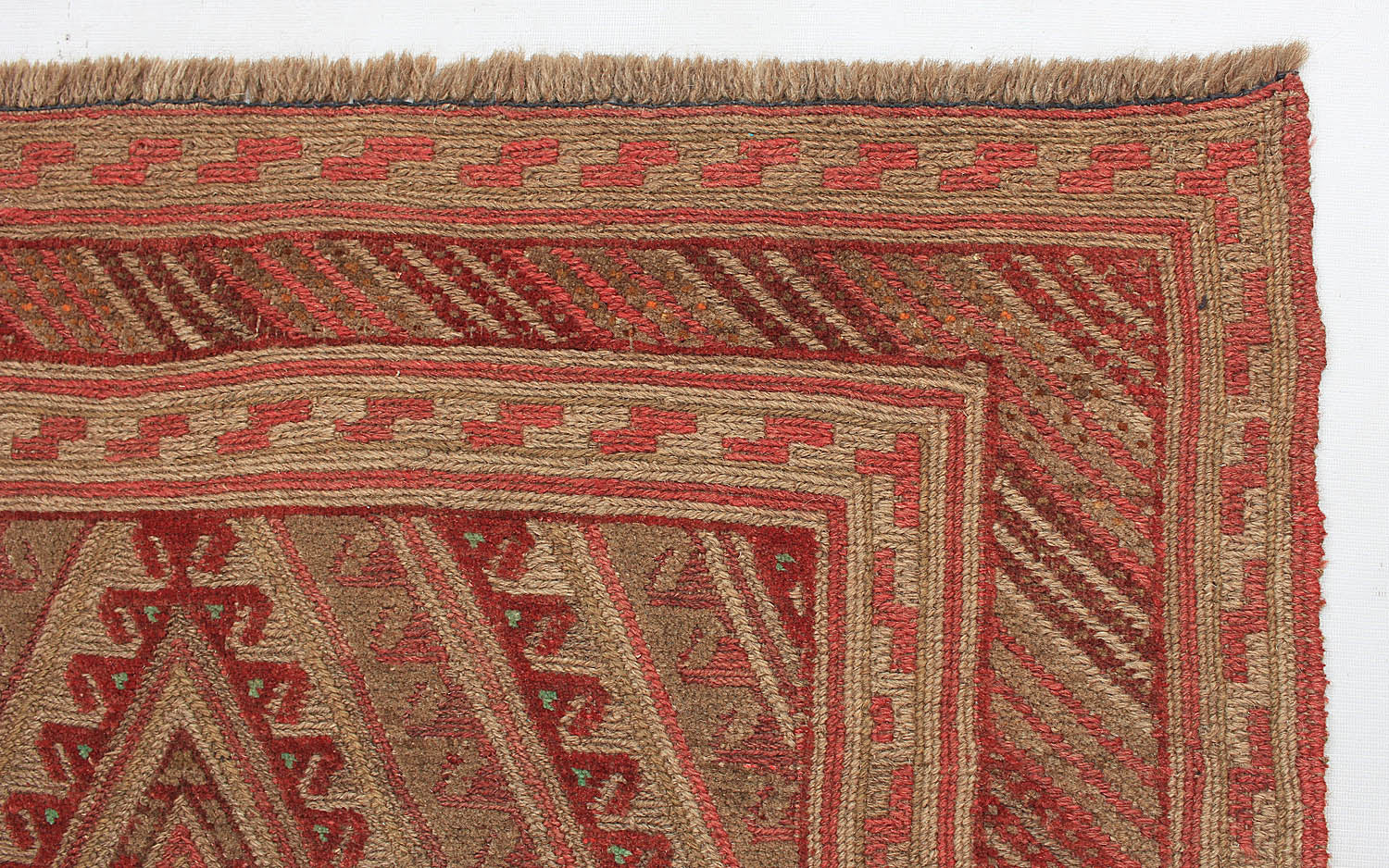 4' x 4'  HandmaMulty de Mashwani Afghan Rug Square