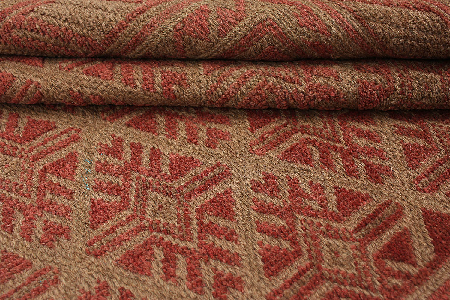 4' x 4'  Multy Handmade Mashwani Afghan Rug Square