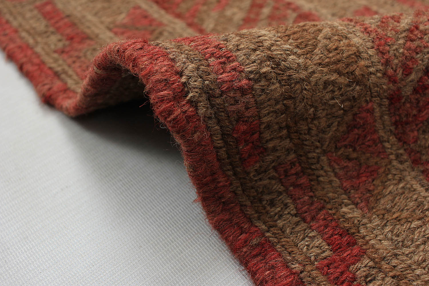 4' x 4'  Multy Handmade Mashwani Afghan Rug Square