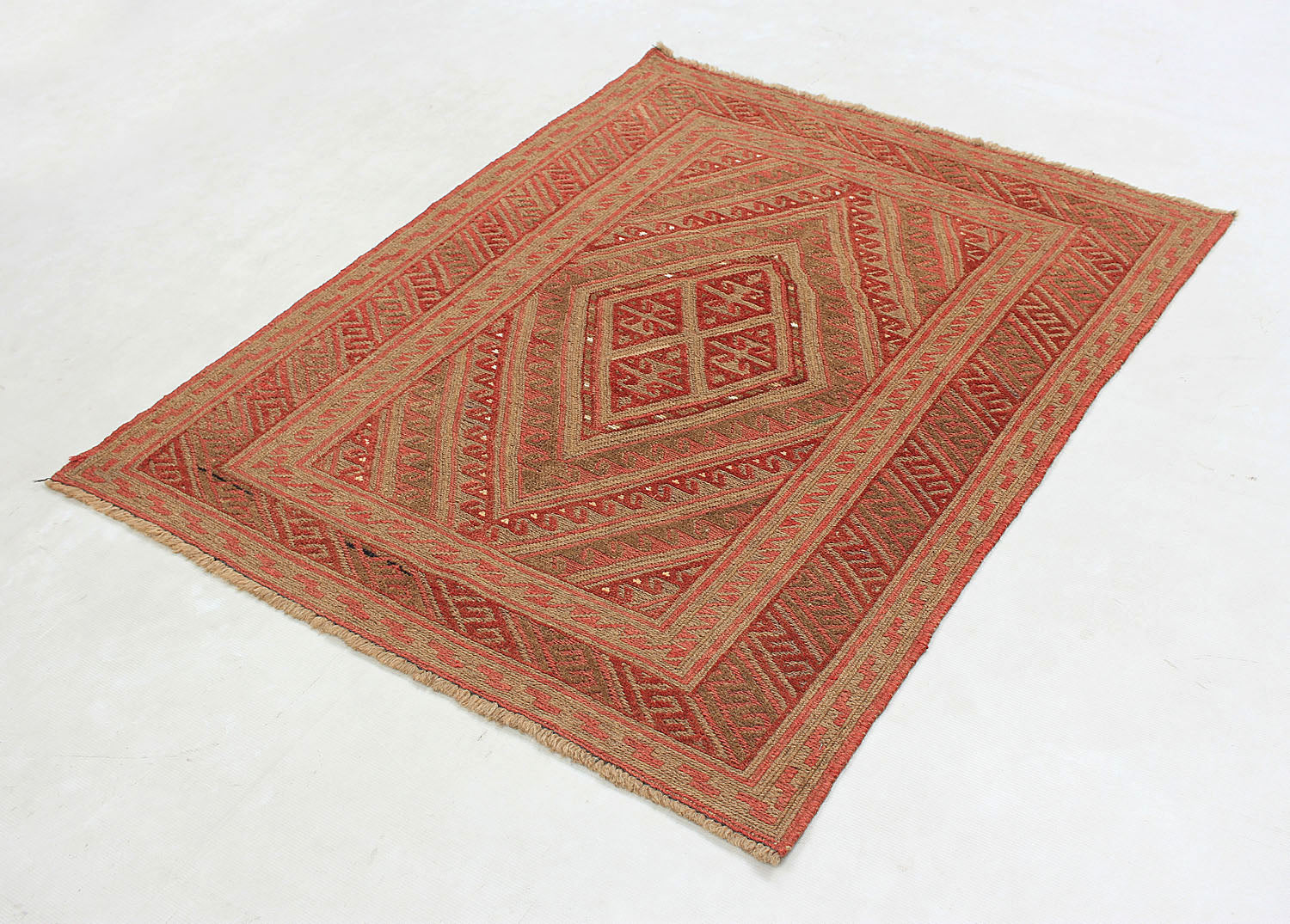 3' x 5'  Multy Handmade Mashwani Afghan Rug Rectangular