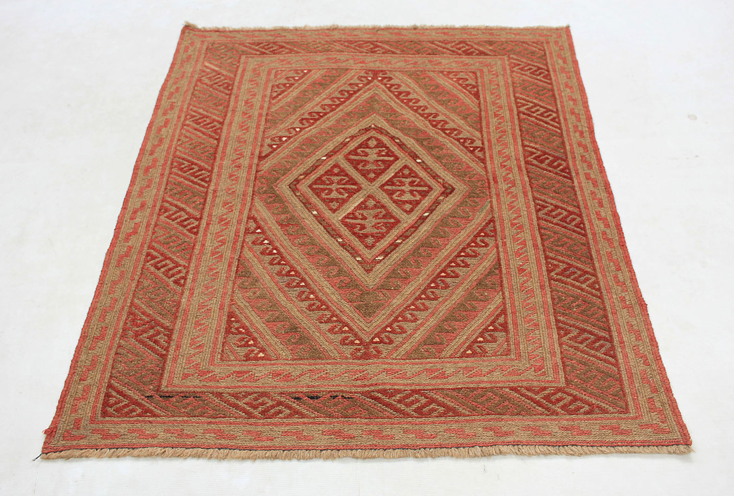 3' x 5'  Multy Handmade Mashwani Afghan Rug Rectangular