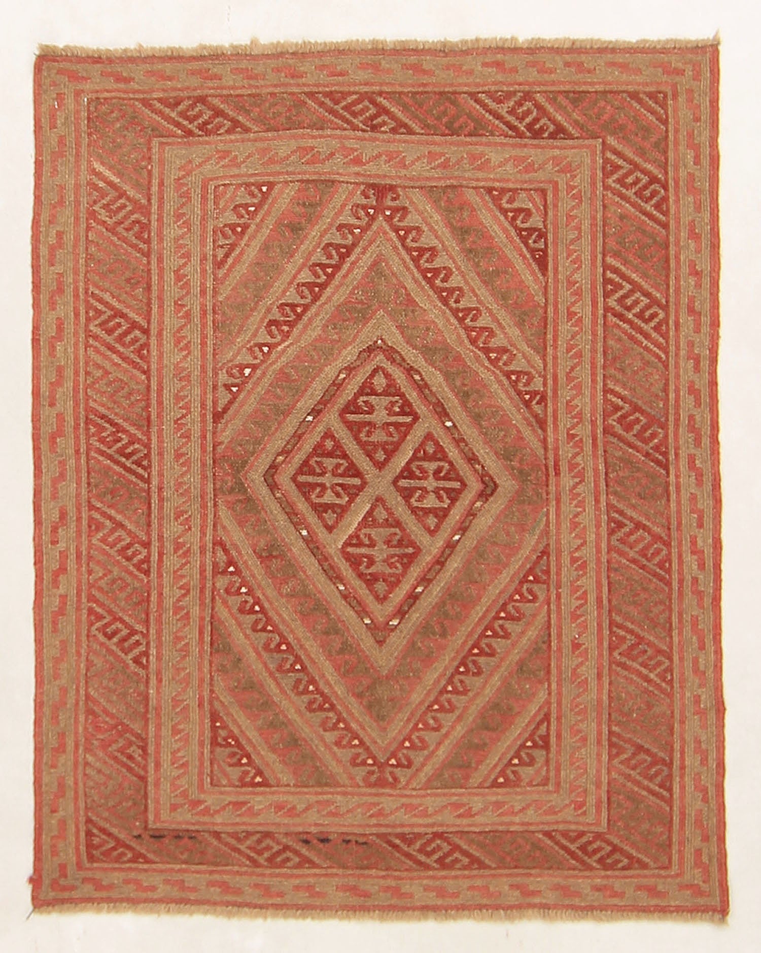 3' x 5'  Multy Handmade Mashwani Afghan Rug Rectangular