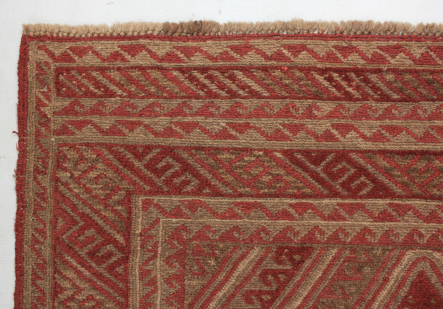 4' x 4'  Multy Handmade Mashwani Afghan Rug Square