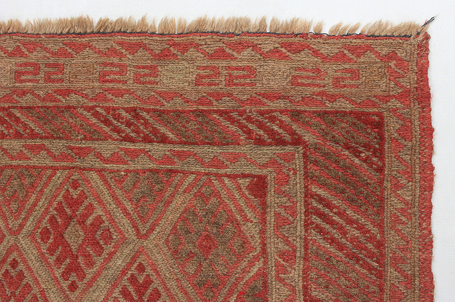 3' X 4'  Multy Handmade Mashwani Afghan Rug Rectangular