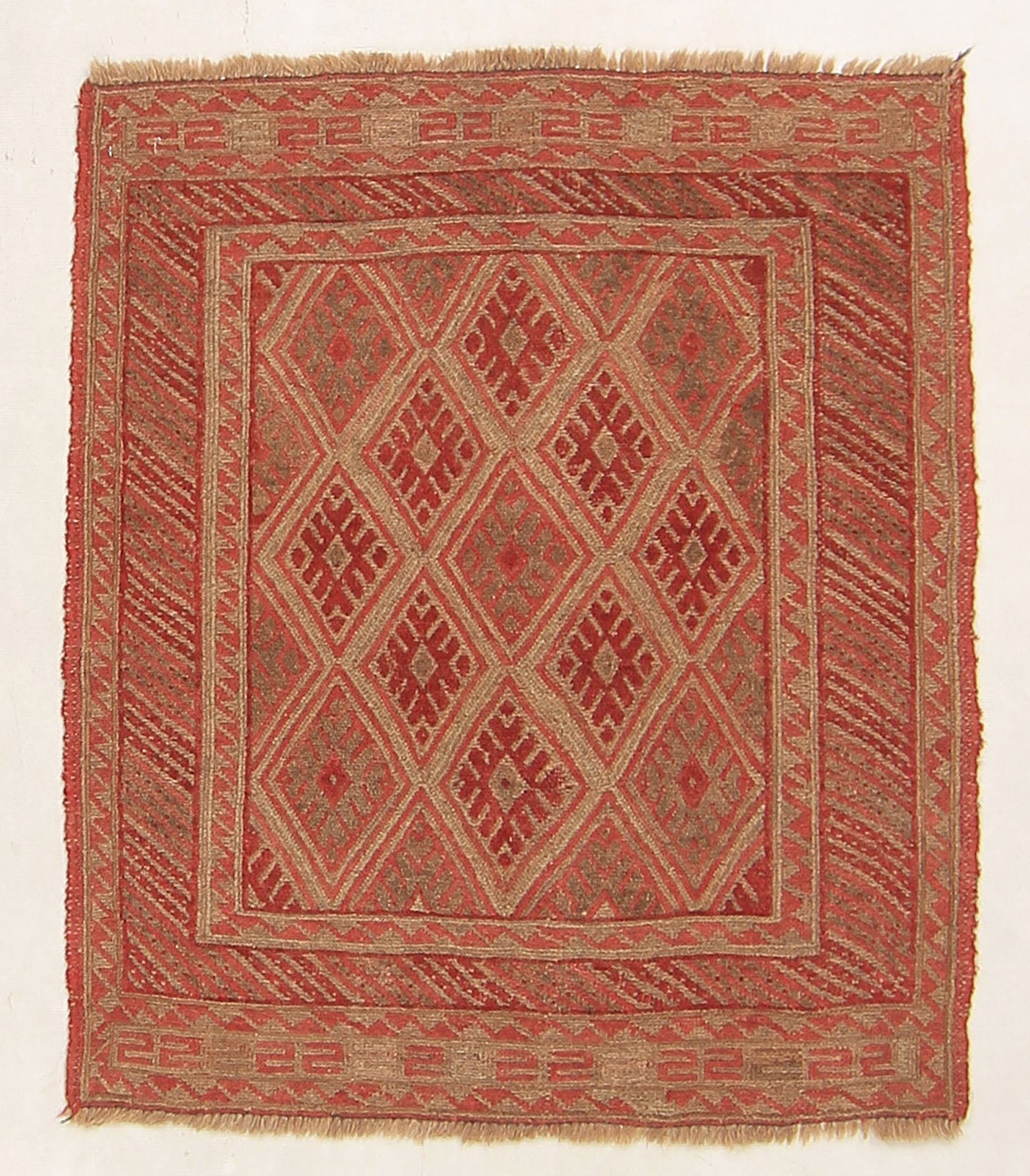 3' X 4'  Multy Handmade Mashwani Afghan Rug Rectangular