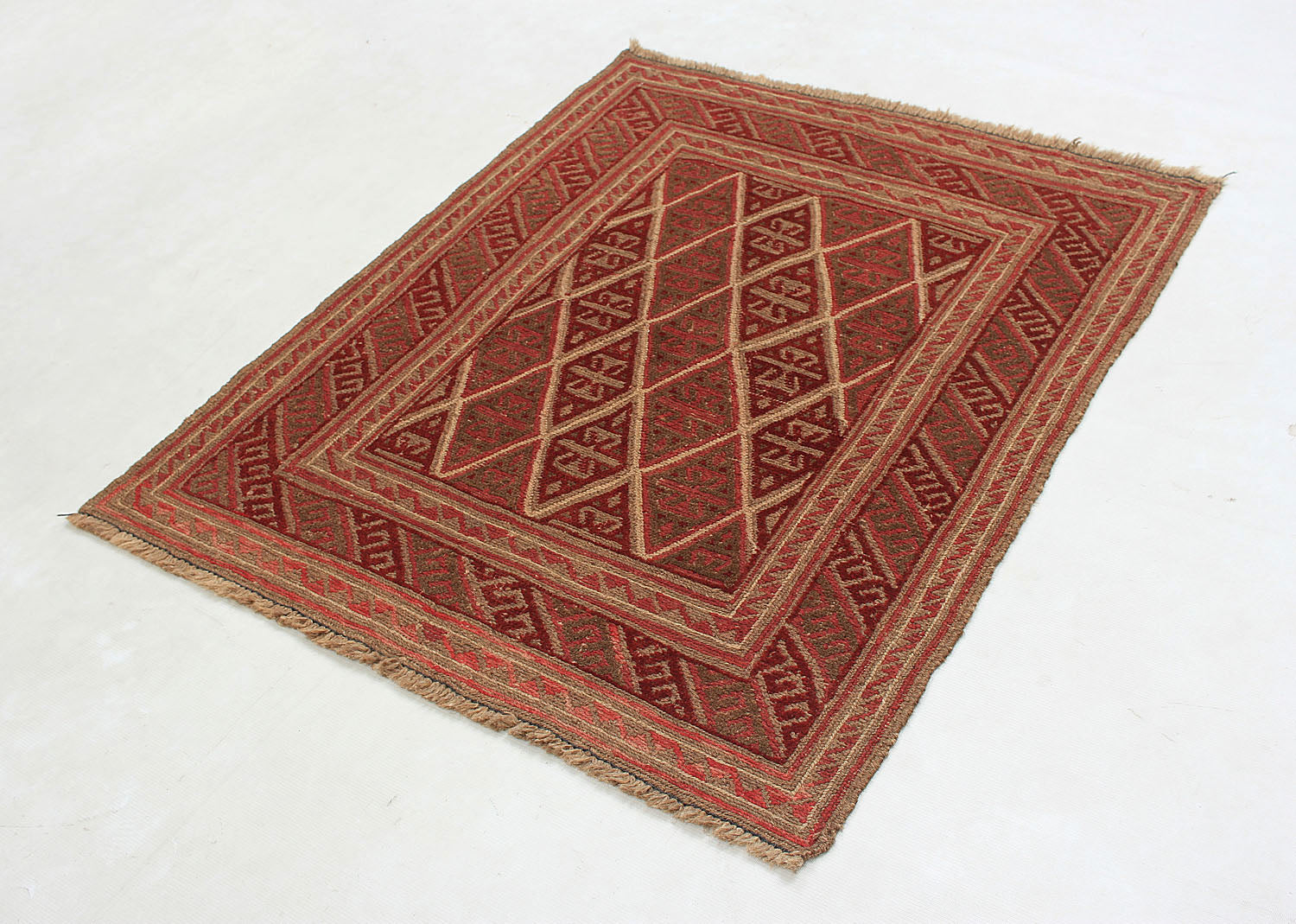 Multy Handmade Mashwani Afghan Rug Rectangular