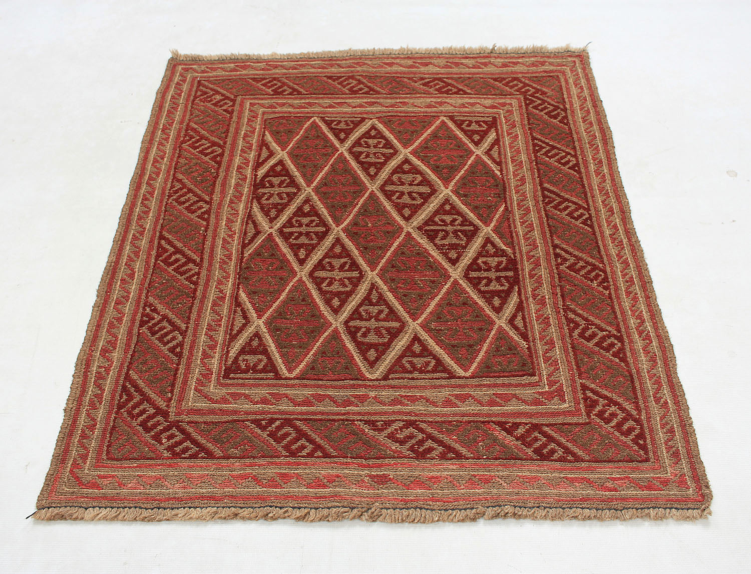 Multy Handmade Mashwani Afghan Rug Rectangular