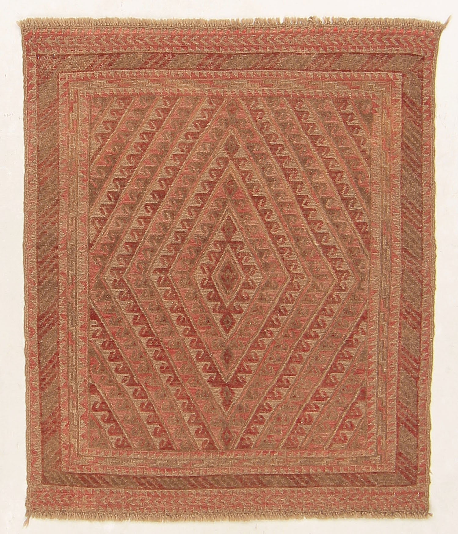 3' x 5'  Multy Handmade Mashwani Afghan Rug Rectangular