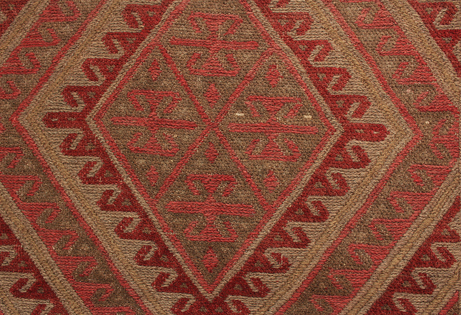4' x 4'  Multy Handmade Mashwani Afghan Rug Square