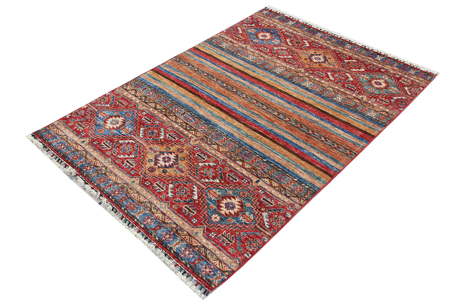 Handmade Persian Rug KHURJEEN