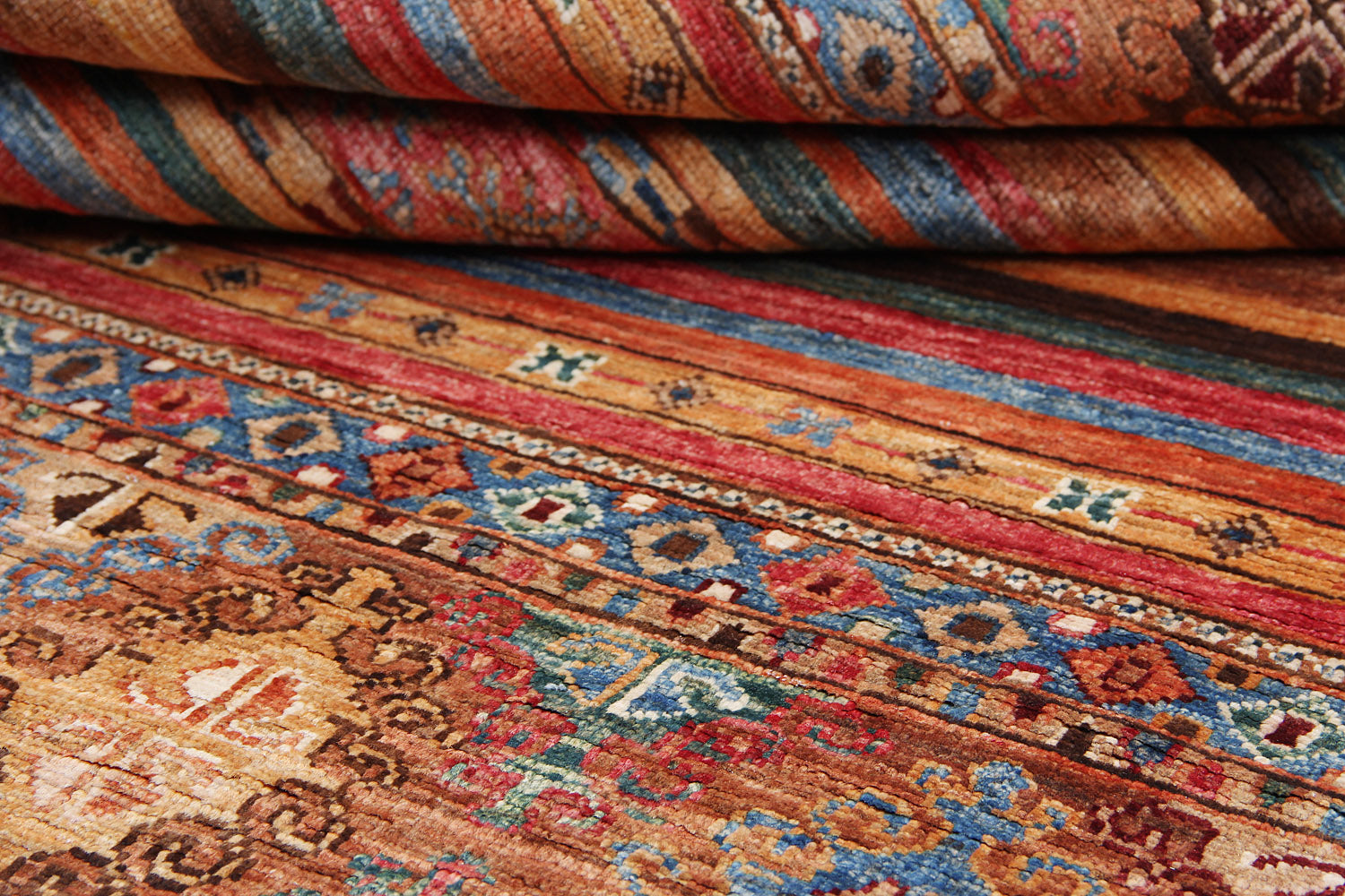 Handmade Persian Rug KHURJEEN