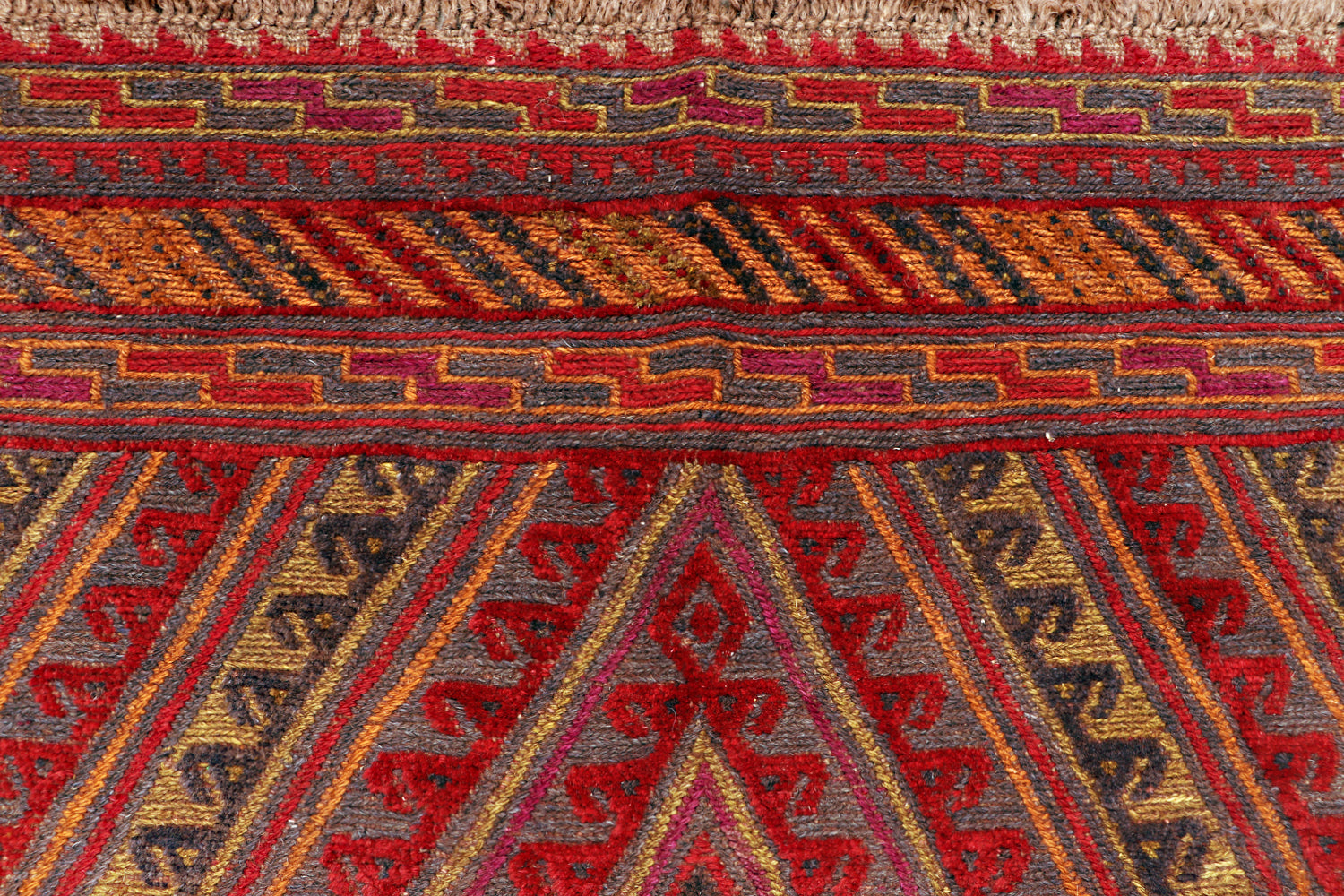 Multy Handmade Mashwani Afghan Rug Rectangular