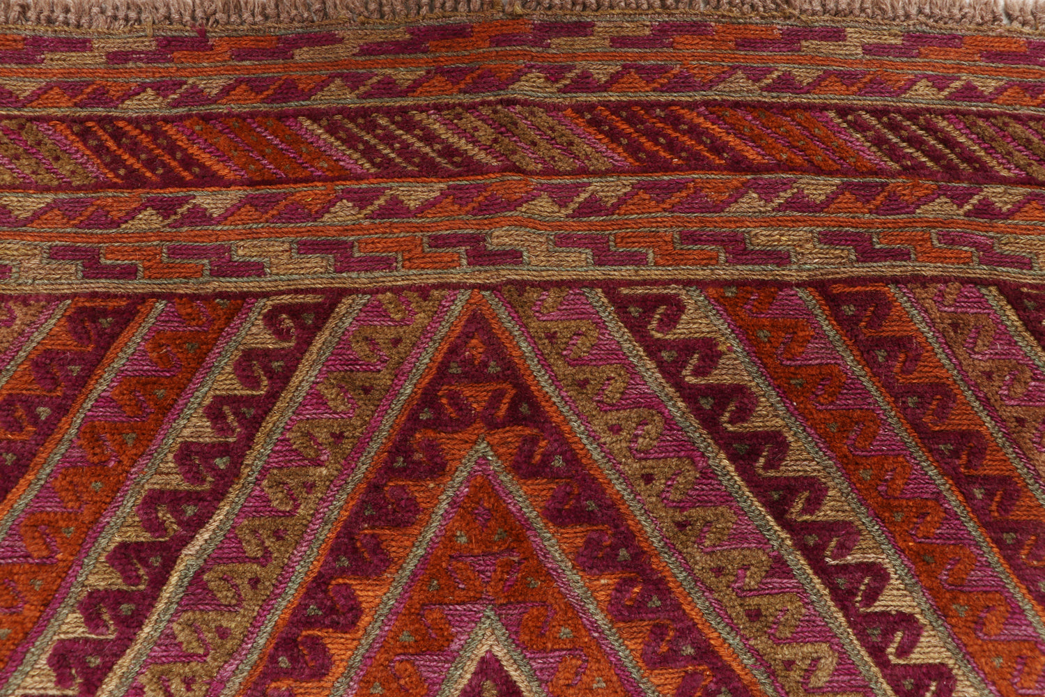 Multy Handmade Mashwani Afghan Rug Rectangular