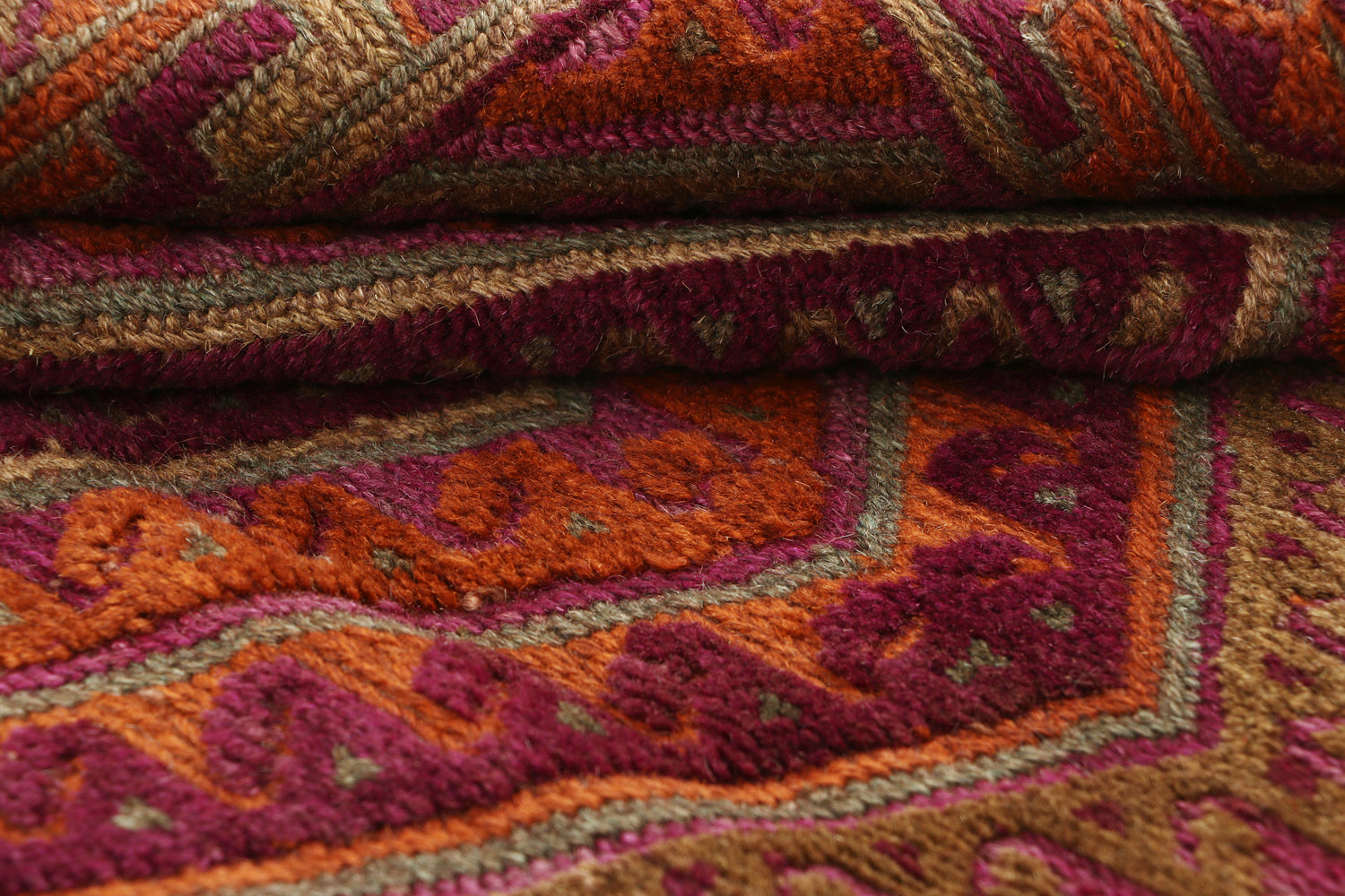Multy Handmade Mashwani Afghan Rug Rectangular