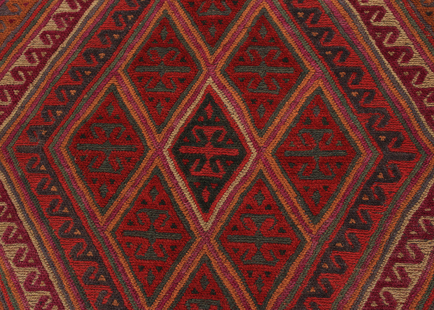 Multy Handmade Mashwani Afghan Rug Rectangular