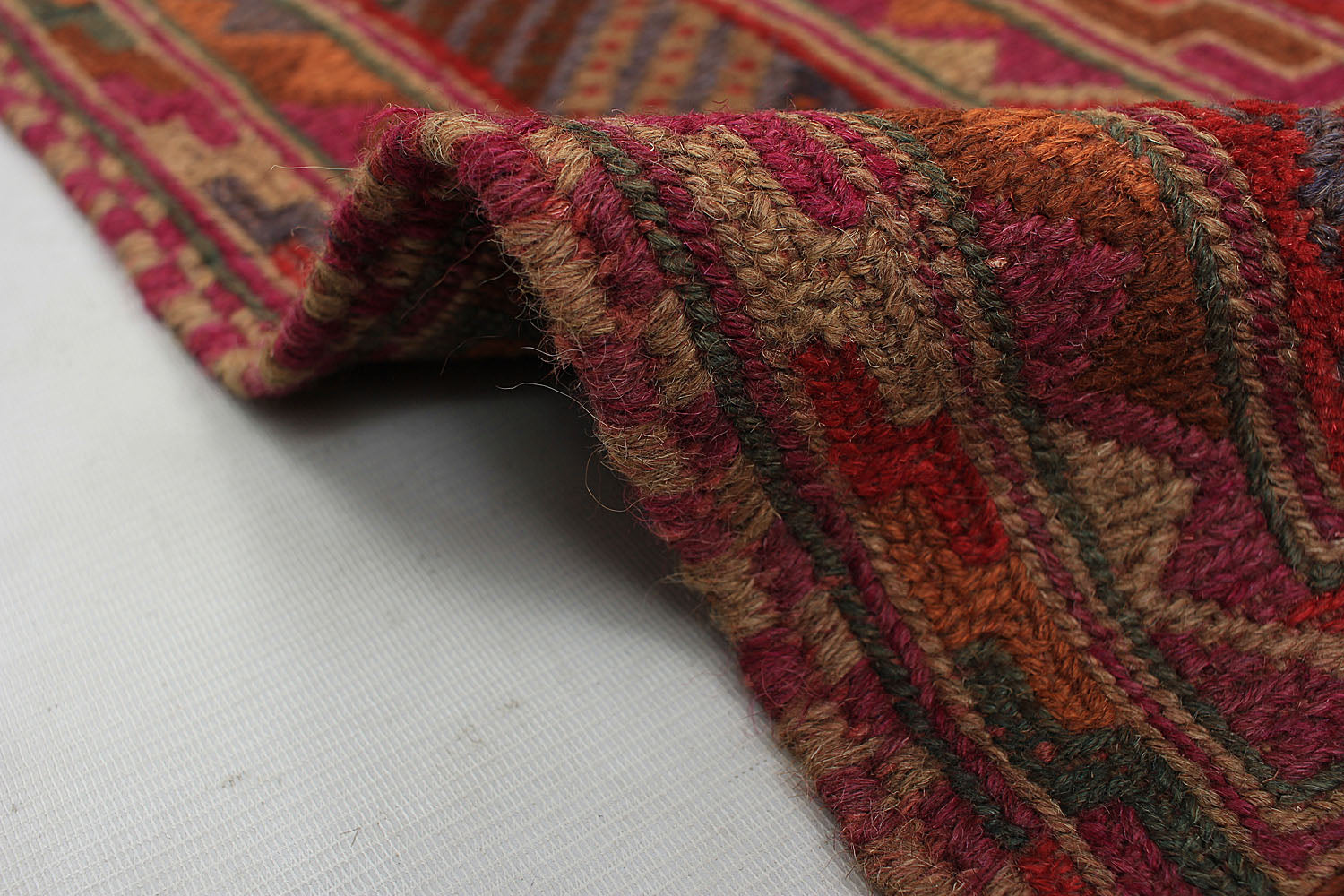 Multy Handmade Mashwani Afghan Rug Rectangular