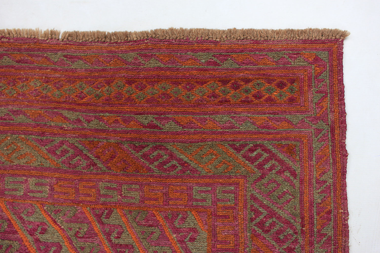 Multy Handmade Mashwani Afghan Rug Rectangular
