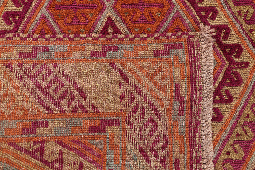 Multy Handmade Mashwani Afghan Rug Rectangular