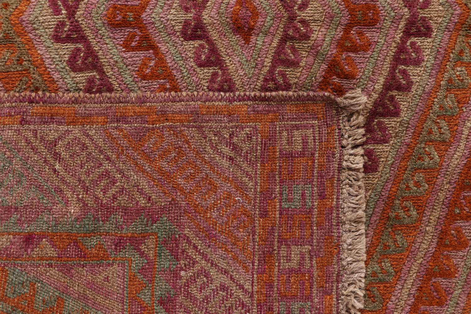 Multy Handmade Mashwani Afghan Rug Rectangular