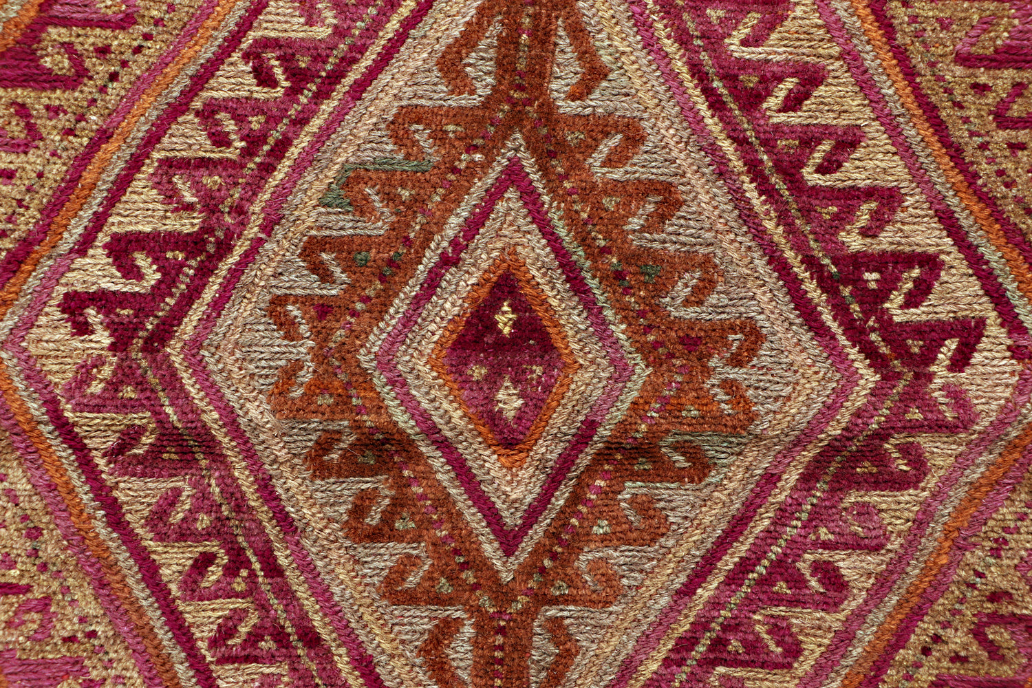 4' 6" x 6' 6  Multy Handmade Mashwani Afghan Rug Rectangular