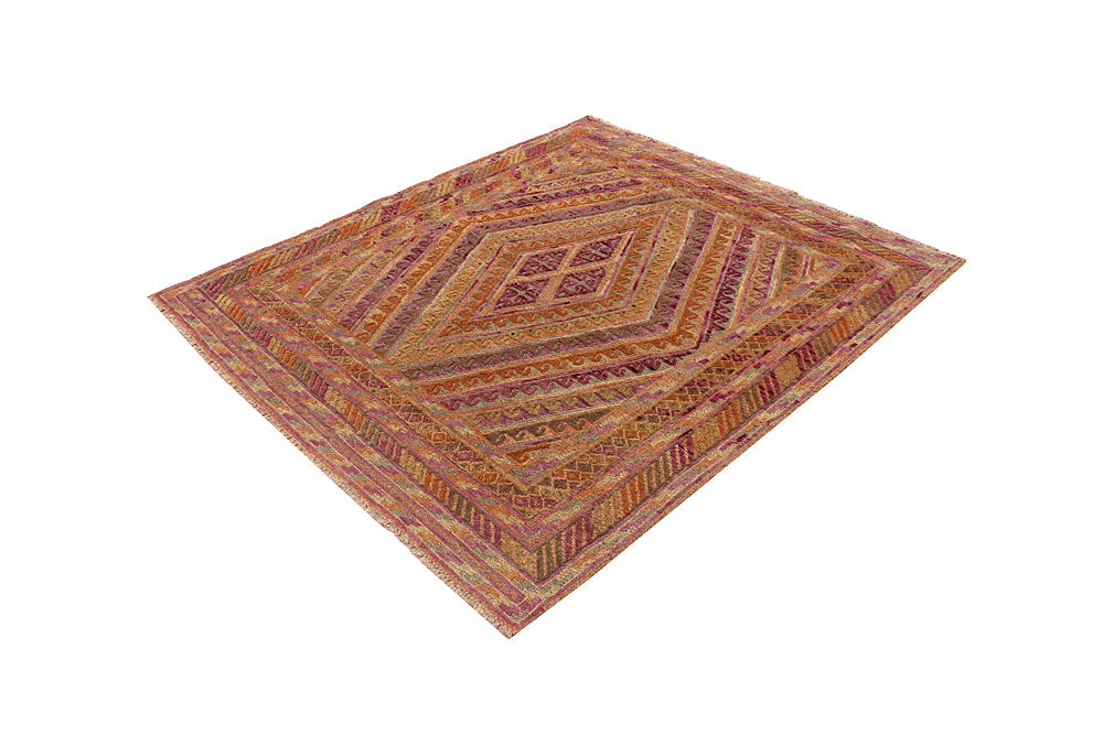 Multy Handmade Mashwani Afghan Rug Rectangular