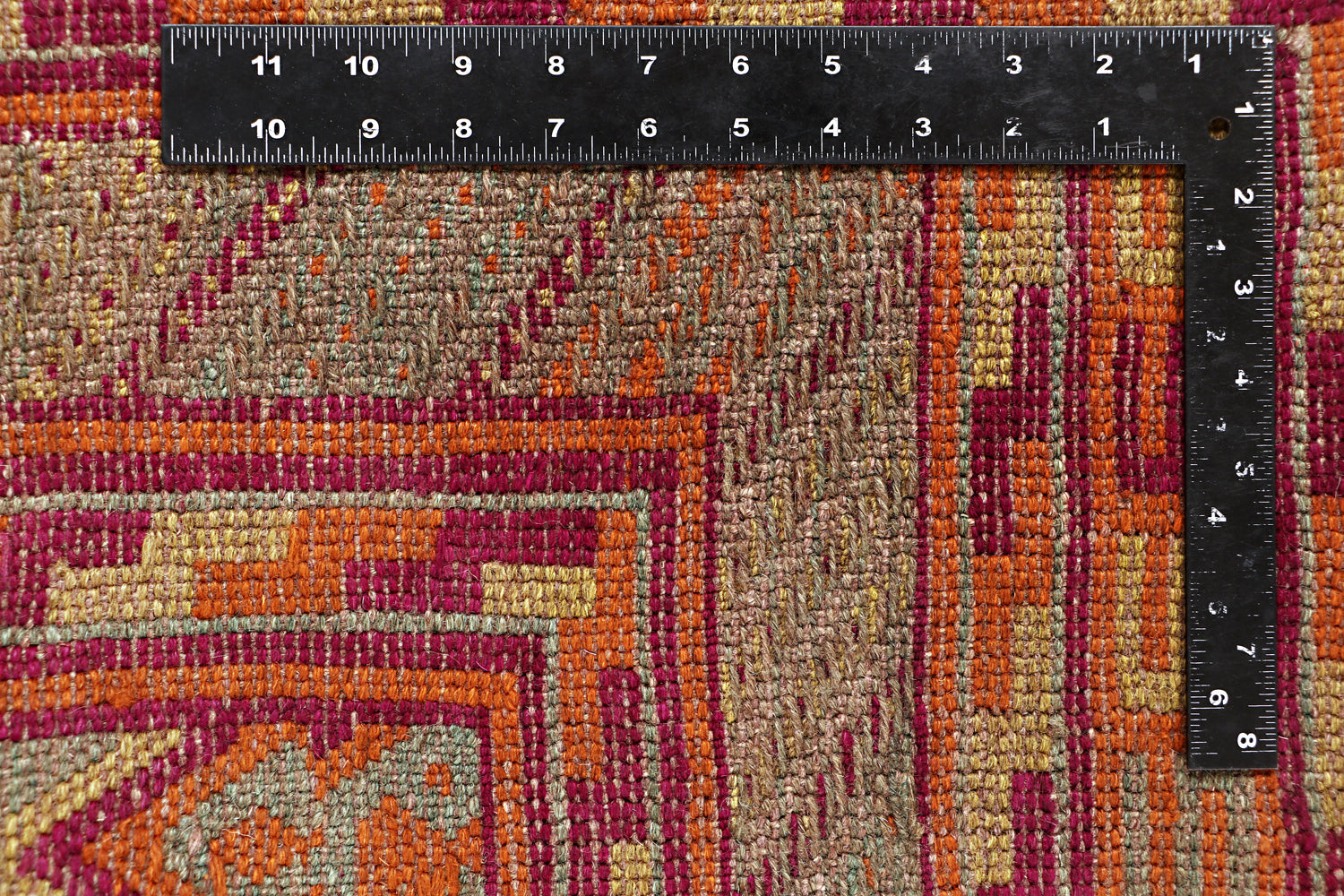 4' 6" x 6' 6  Multy Handmade Mashwani Afghan Rug Rectangular