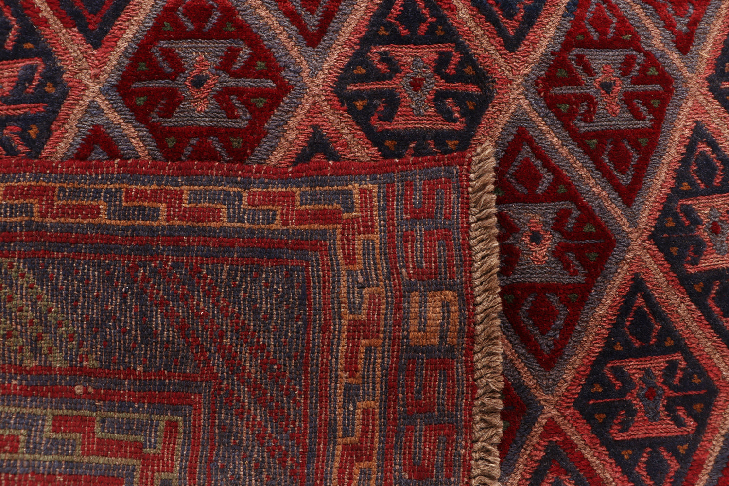 Multy Handmade Mashwani Afghan Rug Rectangular