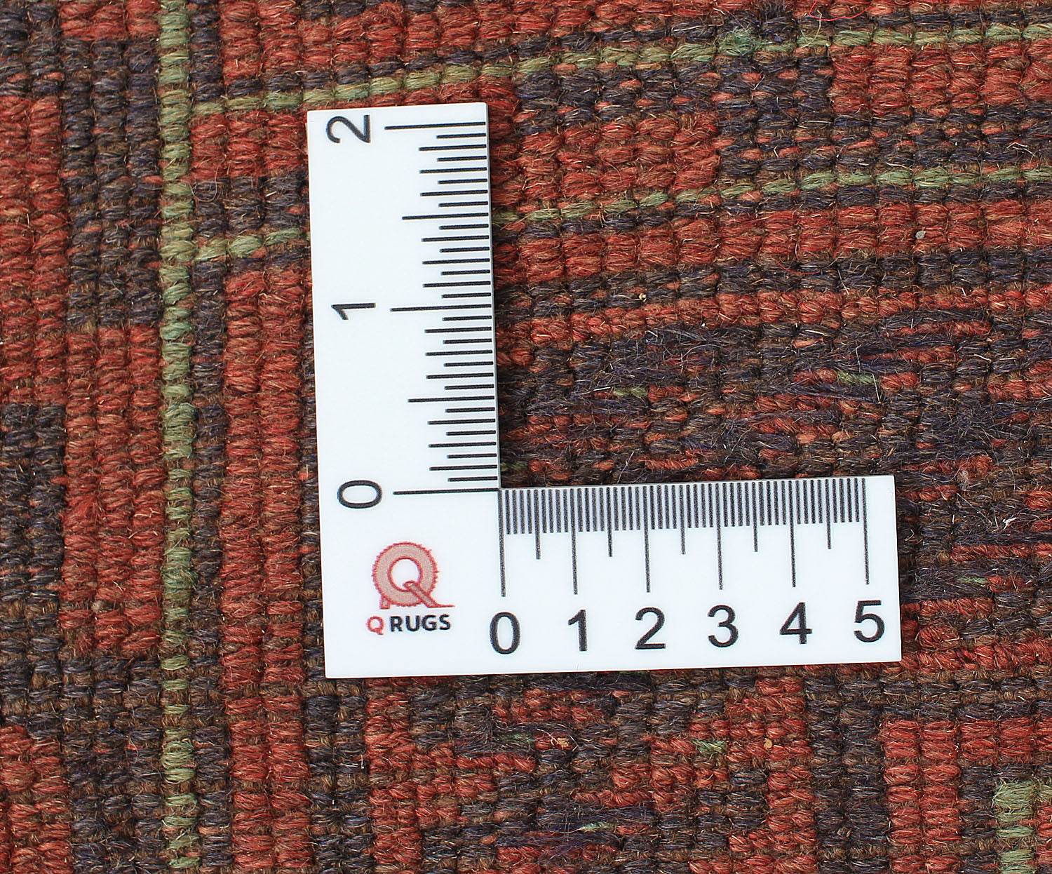 Brown Handmade Mashwani Afghan Rug Rectangular