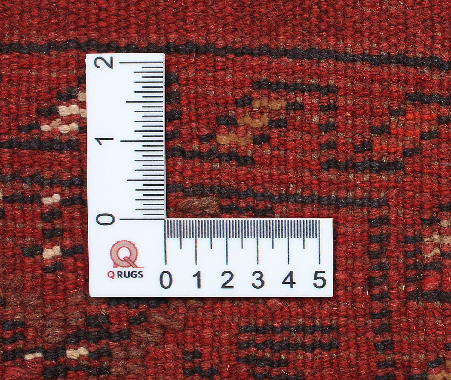 10' 6" X 2' 6"  Red Handmade Mashwani Afghan Rug Runner