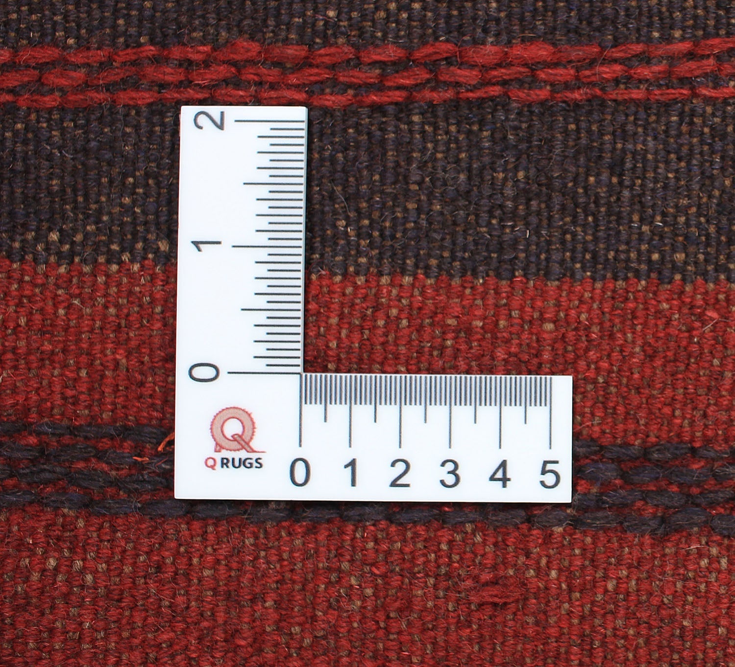 10' 6" X 2' 6"  Red Handmade Mashwani Afghan Rug Runner