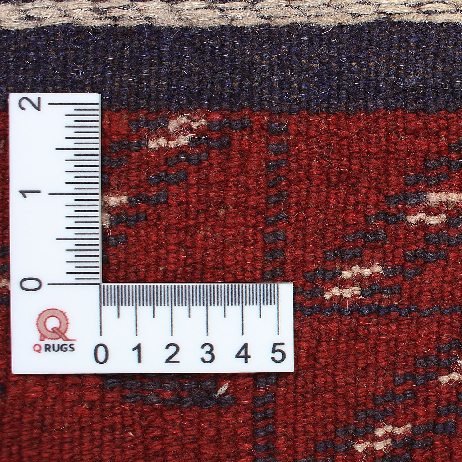 10' 6" X 2' 6"  Red Handmade Mashwani Afghan Rug Runner