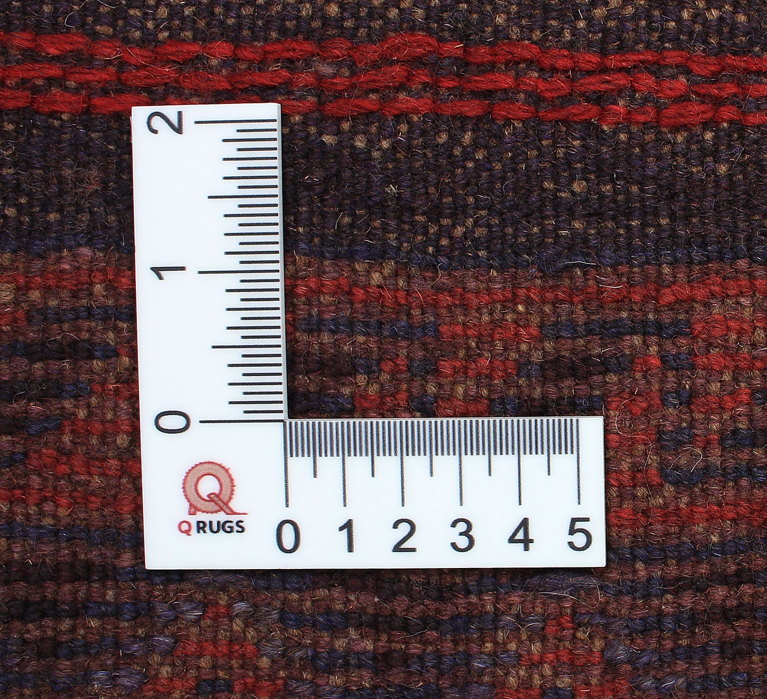 10' 6" X 2' 6"  Red Handmade Mashwani Afghan Rug Runner