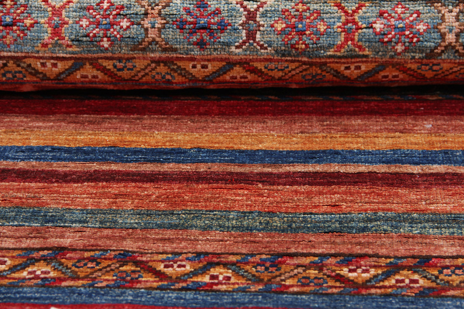 Handmade Persian Rug KHURJEEN