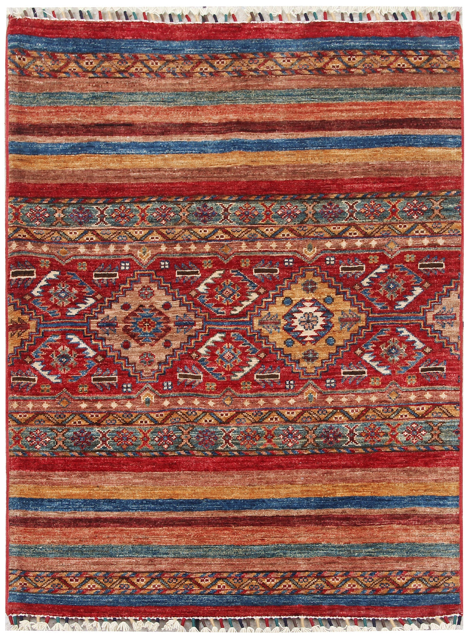 Handmade Persian Rug KHURJEEN
