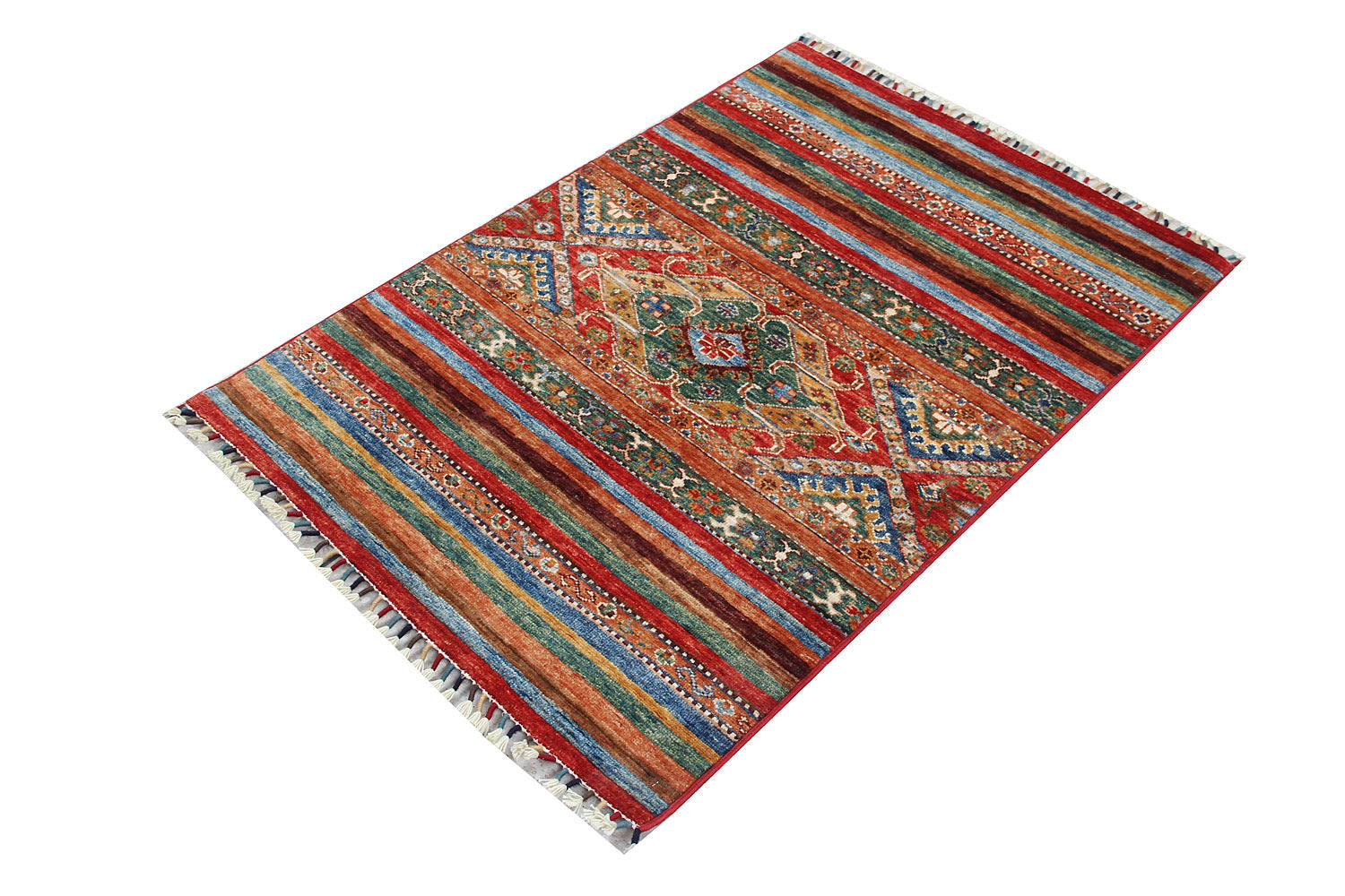 Handmade Persian Rug KHURJEEN