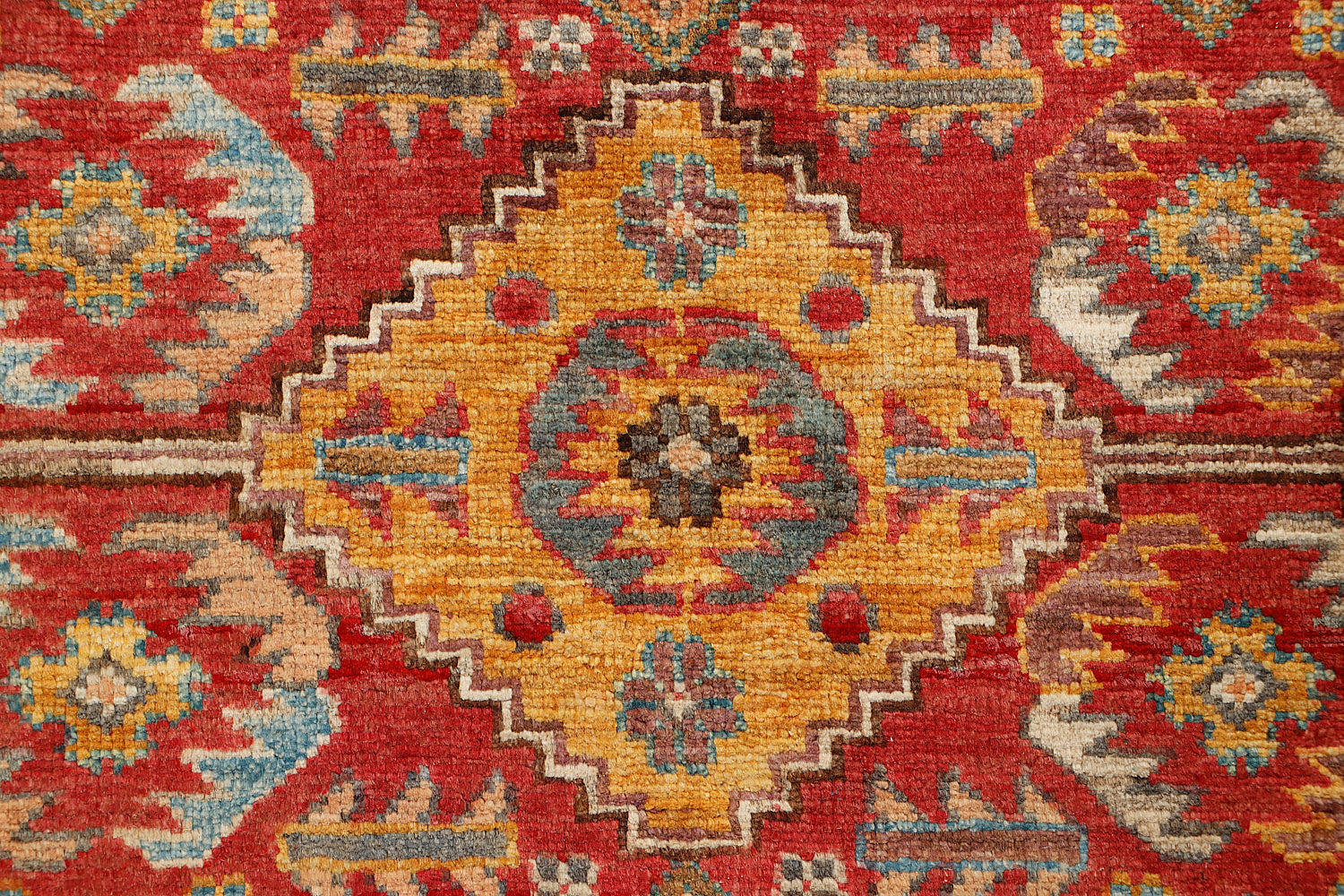 Khurjeen Persian Hand Knotted Wool Rug Multicolor 3' x 4'