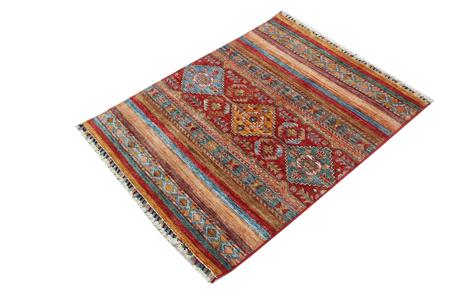 Handmade Persian Rug KHURJEEN