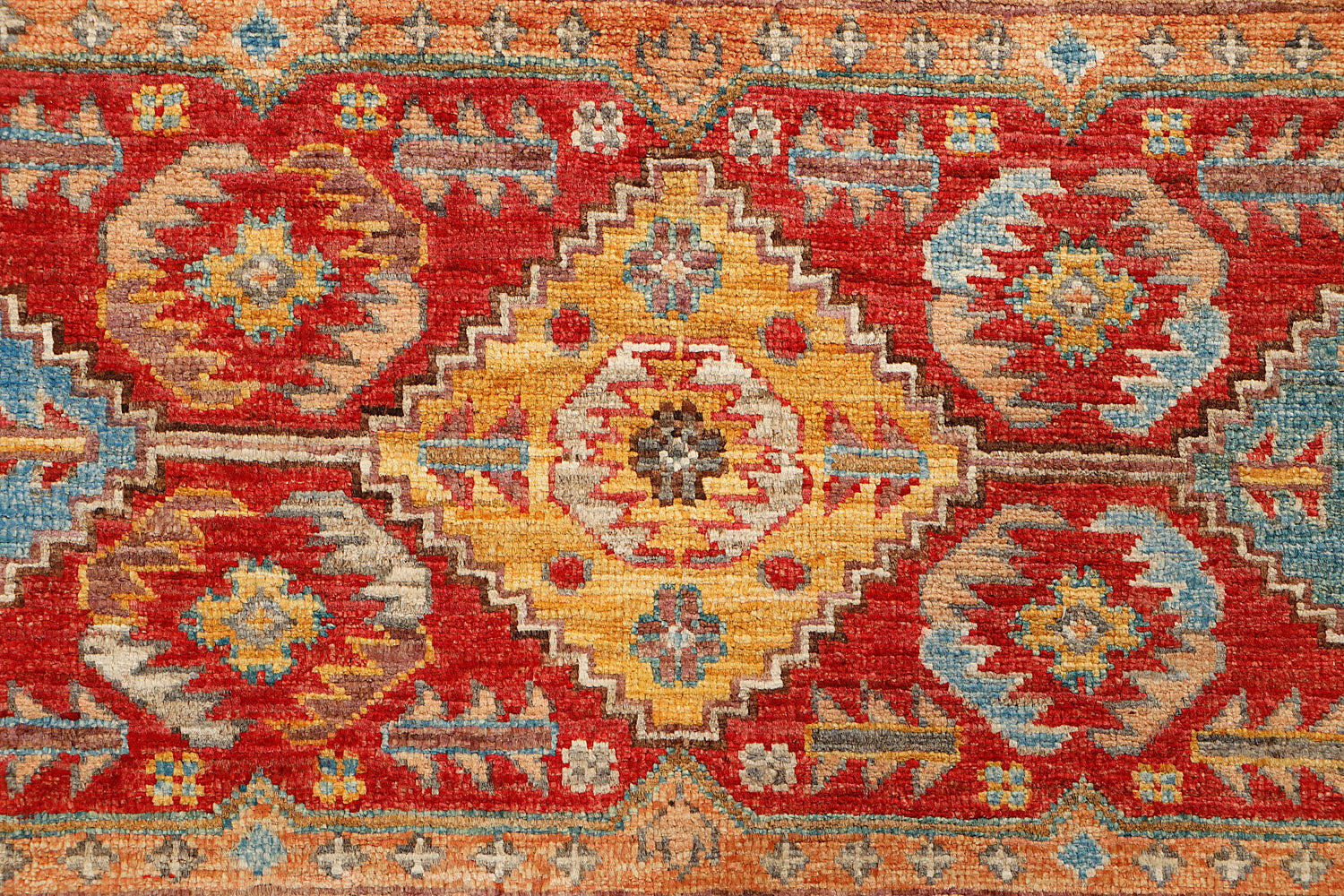 Khurjeen Persian Hand Knotted Wool Rug Multicolor 3' x 4'
