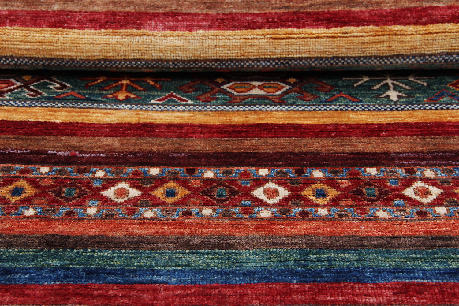 Handmade Persian Rug KHURJEEN