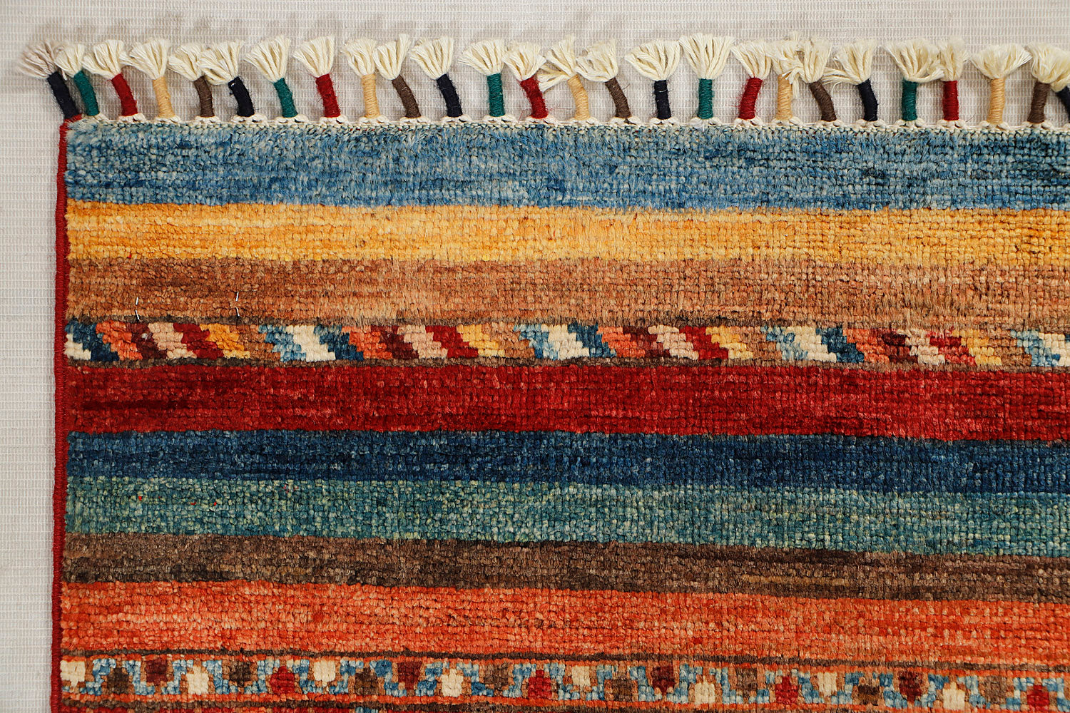 Khurjeen Persian Hand Knotted Wool Rug Multicolor 3' x 4'