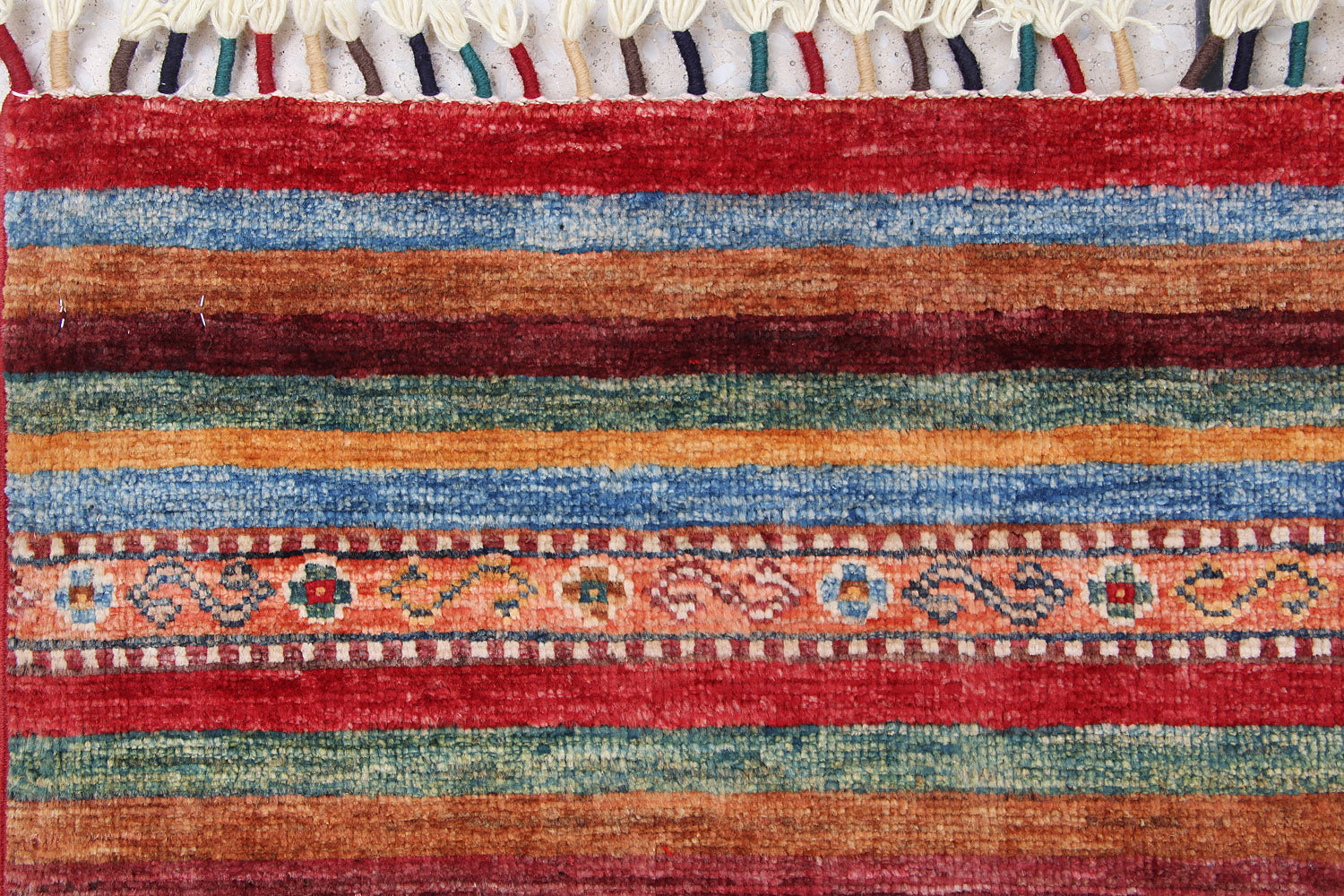 Handmade Persian Rug KHURJEEN