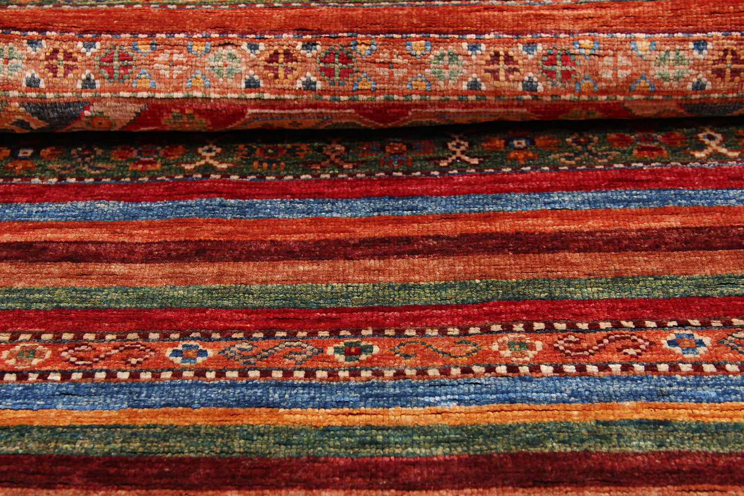 Handmade Persian Rug KHURJEEN