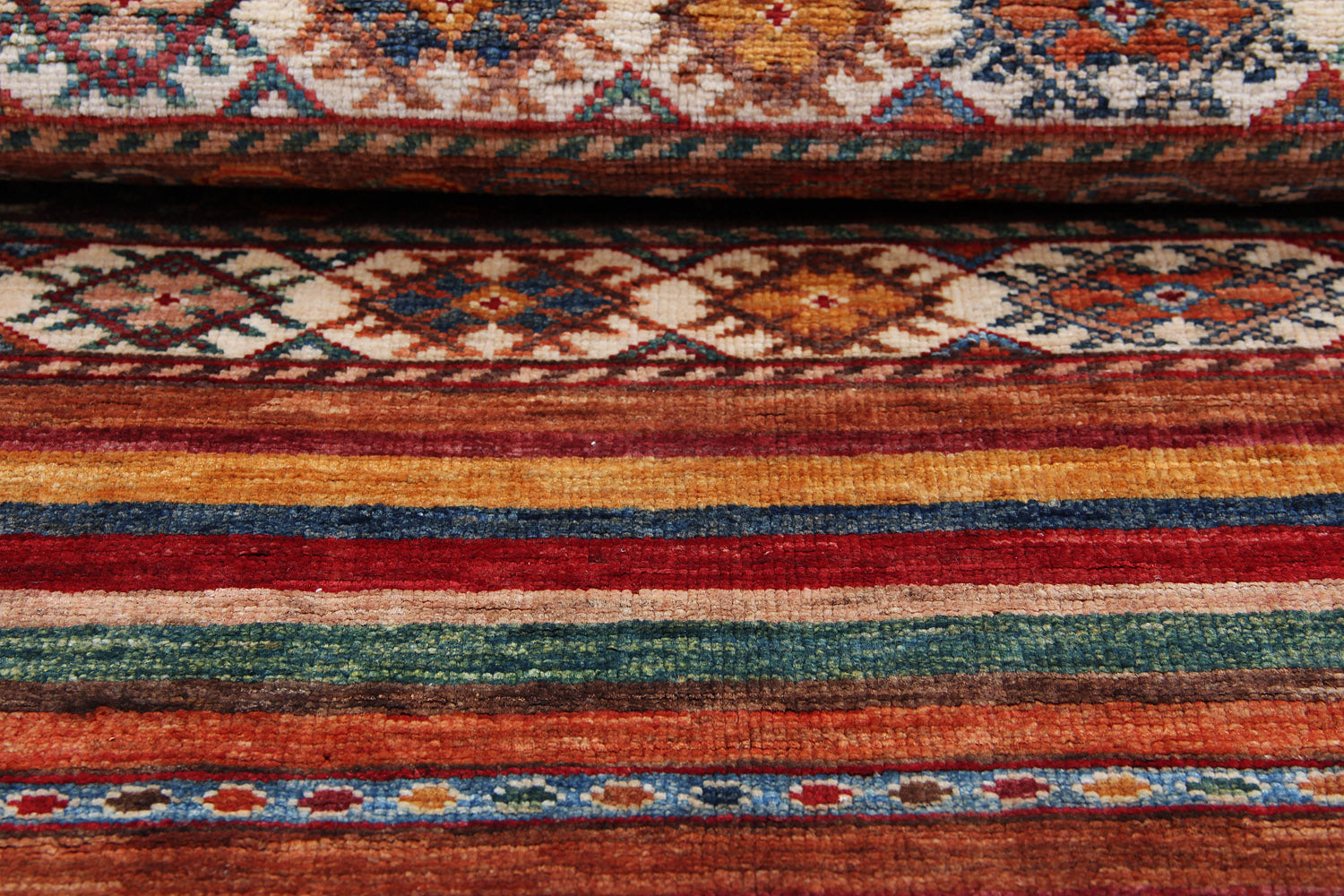 Handmade Persian Rug KHURJEEN