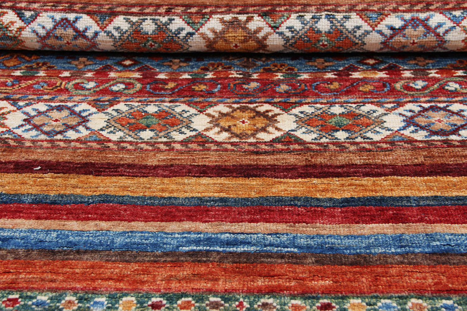 Handmade Persian Rug KHURJEEN