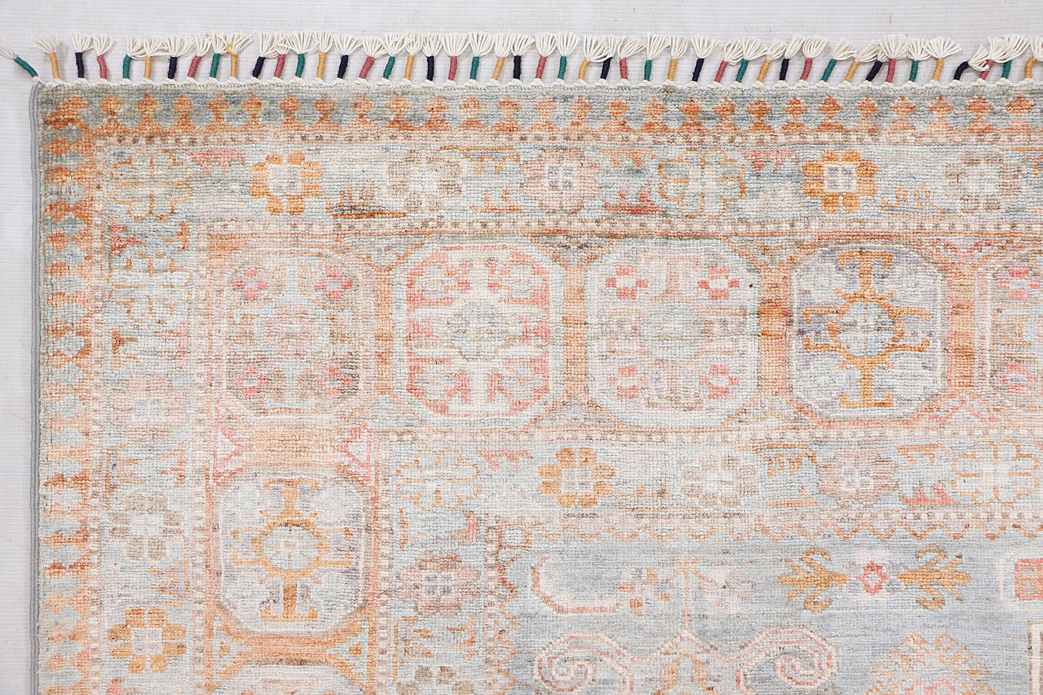 Sultani Persian Hand Knotted Wool Rug Gray 8' x 10'